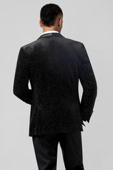 Black Shawl Lapel 3 Pieces Formal Prom Men's Suits